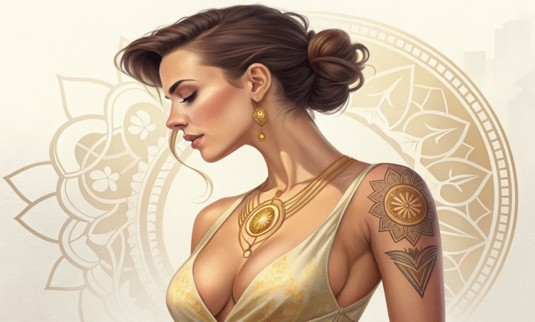 Susuk Emas Plus: Pesona Spiritual untuk Daya Tarik, Cinta, dan Keberkahan Hidup Tanpa Batas gambar wanita cantik dengan dada besar sedikit men